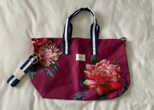 Joules Summer Floral Tote Beach Bag Brand New