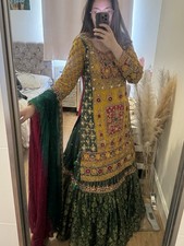 Bridal Mendhi Outfit Wedding