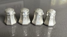 Vintage Pewter Salt Pepper