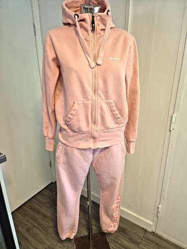 Bench pink 2pc zip hooded - bench.,