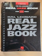 REAL JAZZ BOOK C Edition - OVER 500 JAZZ SONGS - GC - FREEPOST