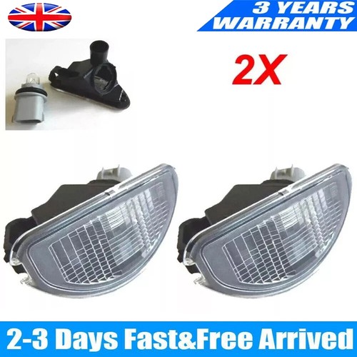 Pair number plate lights lamp - number,