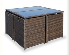 Cube Rattan Garden Furniture