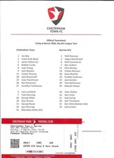 2025/26 Cheltenham Town v
