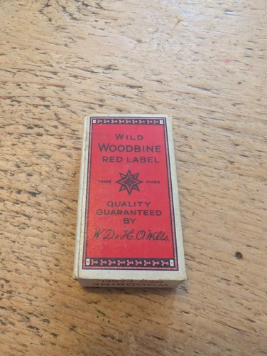 Wild woodbine cigarette - , cards