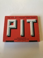 Vintage Pit Card Game - John