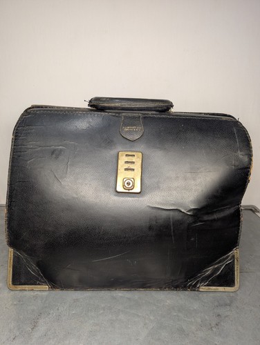 Leather doctors bag carryall - leather,