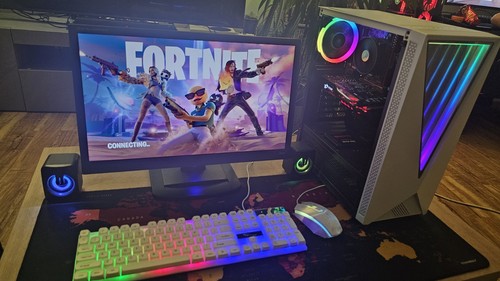 Complete rgb gaming setup - pc,