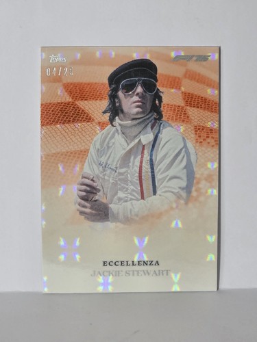 Jackie stewart topps f1 - /25,