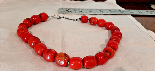 Vintage red chunky - red,