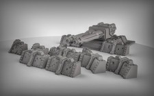 Gun Platform and walls - Tank