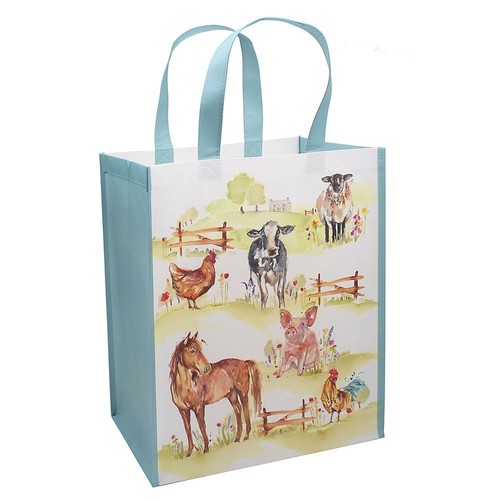 Farmyard animals cow horse - animals,