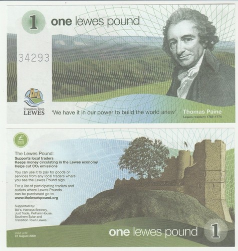Lewes pound 2008 - pound, unc