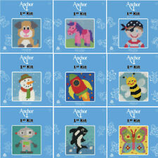 Anchor 1st Needlepoint Tapestry Kit Ideals Beginners Kids Children's Craft