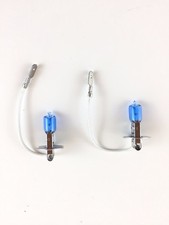 2 x H3 Lamp Blue White Light
