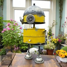 Reclaimed Metal Yellow Robot