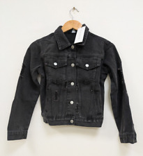 PIXIE GIRL Black Distressed