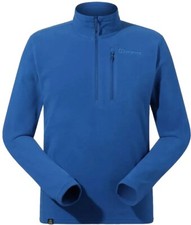 Berghaus Prism Micro PT Mens Half Zip Fleece Blue Medium M BRAND NEW