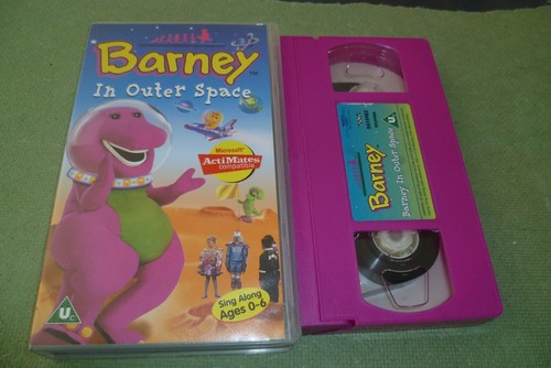 Barney outer space - barney,, pal/vhs