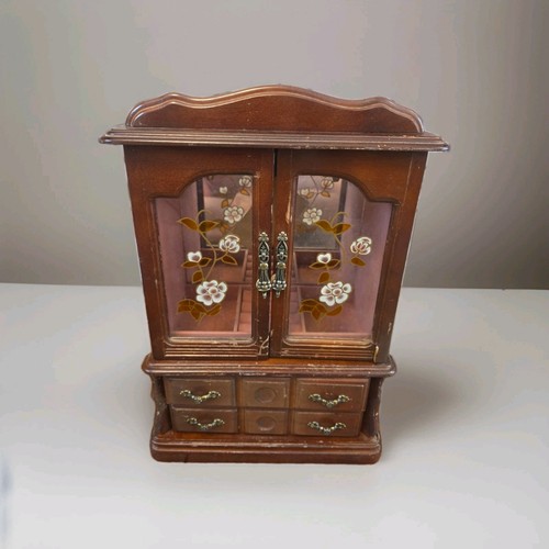 Wooden jewellery armoire - jewellery,