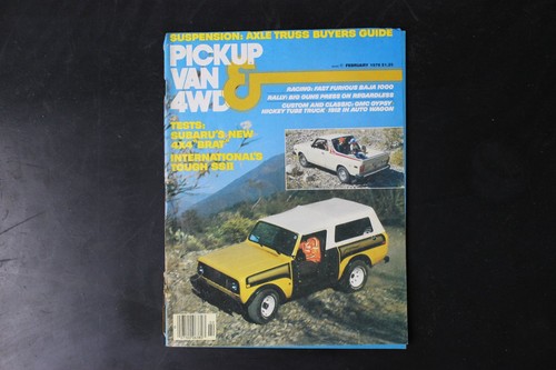 Pickup van 4wd magazine feb - van, &