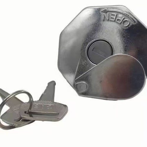 Aluminum locking fuel tank - aluminum,