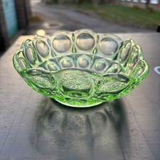 Small Green Glass Bowl