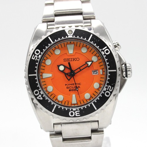 Seiko kinetic scuba 5m62 - seiko,