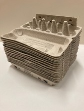 13 empty 10 Egg boxes box Packaging Cardboard seedlings/craft/potting/art