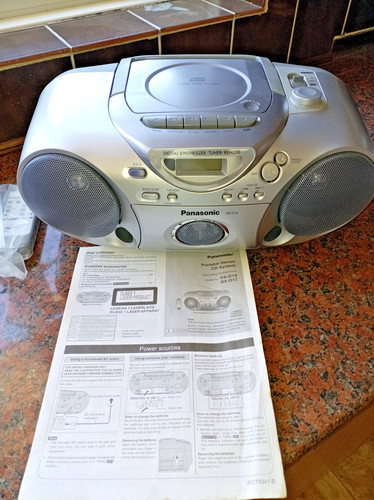 Panasonic portable stereo - panasonic,
