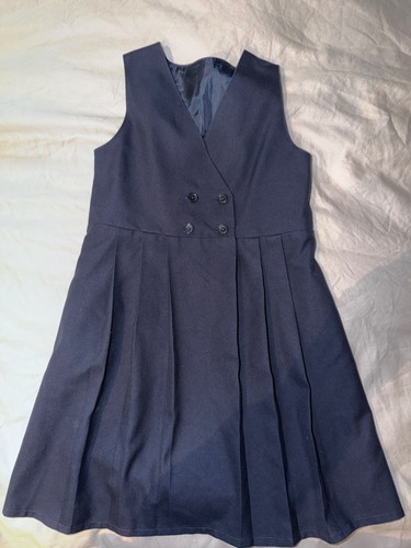School girls navy - , pinafore
