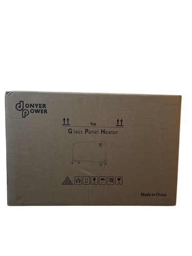 Glass panel heater