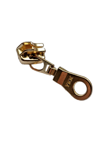 Ykk no5 chunky gold doughnut - ykk,