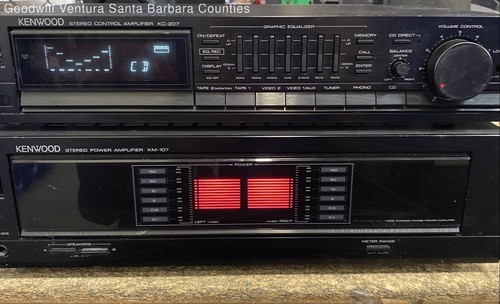Kenwood preamp 207 with - kenwood, kc-207