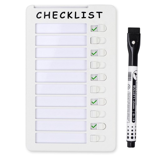 Magnetic dry erase chore chart - dry,