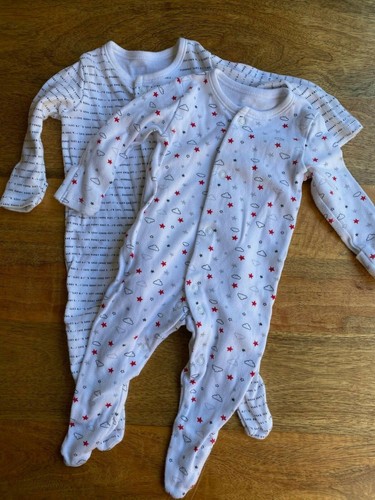 George cotton baby body - x,