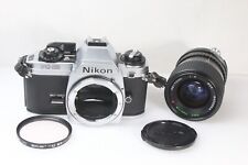 Nikon FG-20 35mm SLR Film Camera + Tokina RMC 35-70mm F/4 Lens From Japan