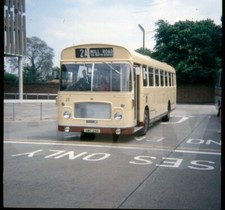 Original Bus Slide 126 format Colchester Corporation SWC28K Bristol RE 30/5/73