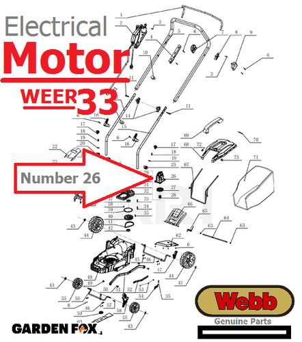 New webb weer33 mower - webb,