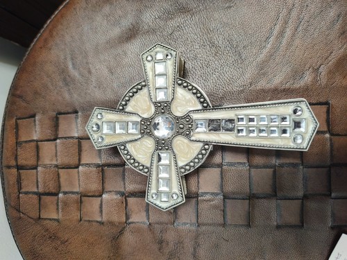 Vintage trinket box cross - box,