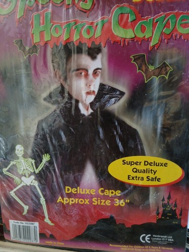 Childrens deluxe black - black, pvc
