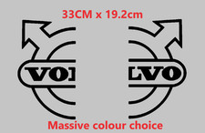 Volvo truck window decals x 2