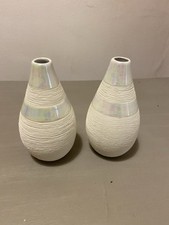 2x Vintage SINGLE STEM VASE