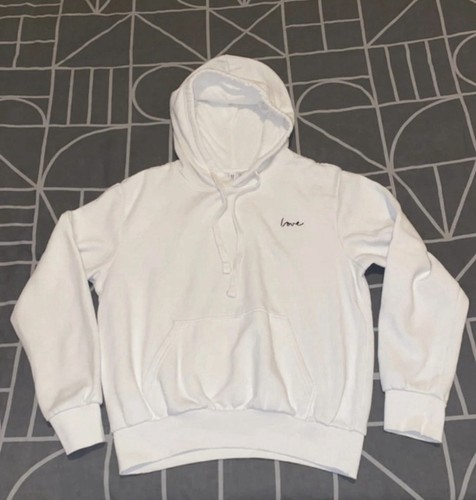 Women white hoodie size xs - hoodie,