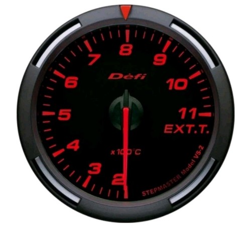 Defi racer gauge - racer, exhaust