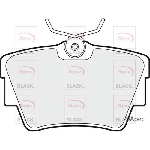 Brake pads set for renault - pads,