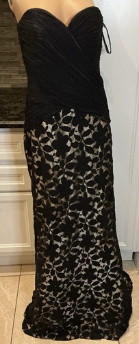 Jovani black silk lace - jovani,