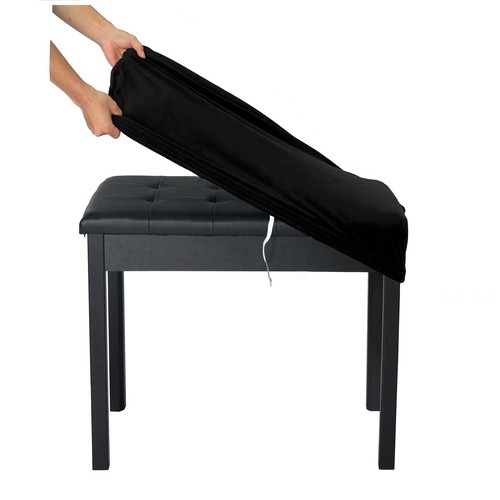 Soft velvet piano bench cover - soft,