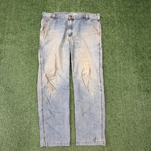 Light wash carhartt blue denim - blue,