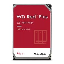 4TB WD Red Plus WD40EFPX NAS Hard Drive, 3.5" HDD, SATA III 6Gb/s, 5400rpm, 256M